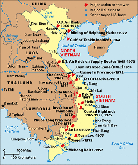 Vietnam War Map Activity Mr Flory S History Module - vrogue.co